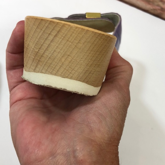 Dr. Scholl's Purple and Gold Sandals - Picture 10 of 12